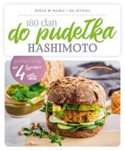 180 dań do pudełka. Choroba Hashimoto. Autor: Joanna Zielewska. Dadada.pl Okładka książki 180 dań do pudełka. Choroba Hashimoto