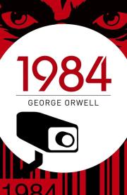 Okładka książki 1984 (Nineteen Eighty-Four) wer. angielska