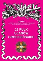 Okładka książki 23 pułk ułanów grodzieńskich