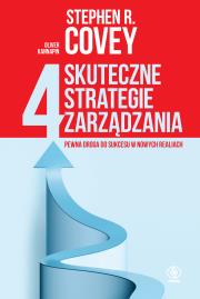 Okładka książki 4 skuteczne strategie zarządzania. Pewna droga do sukcesu w nowych realiach