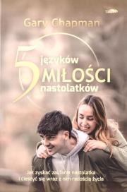 Okładka książki 5 języków miłości nastolatków