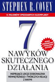 7 nawyków skutecznego działania. Autor: Stephen R. Covey. Dadada.pl Okładka książki 7 nawyków skutecznego działania