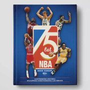 75 lat NBA w.3. Autor: Dave Zarum. Dadada.pl Okładka książki 75 lat NBA w.3