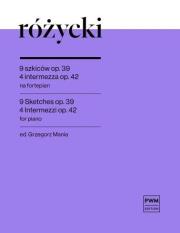 Okładka książki 9 szkiców op. 39 i 4 intermezza op.42