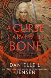 A Curse Carved in Bone. Autor: Danielle L. Jensen. Dadada.pl Okładka książki A Curse Carved in Bone