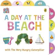 A Day at the Beach with The Very Hungry Caterpillar. Autor: Carle Eric. Dadada.pl Okładka książki A Day at the Beach with The Very Hungry Caterpillar
