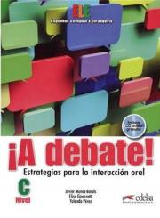 Okładka książki A debate książka + CD