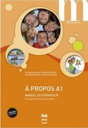 Okładka książki A propos A1 przewodnik metodyczny