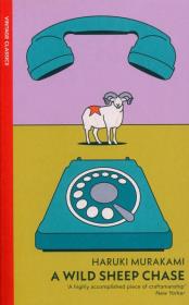 A Wild Sheep Chase wer. angielska. Autor: Haruki Murakami. Dadada.pl Okładka książki A Wild Sheep Chase wer. angielska