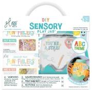 Opakowanie ABC Zestaw sensoryczny DIY świecący słoik