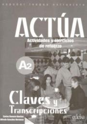 Okładka książki Actua A2 klucz