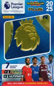 Adrenalyn XL Premier League 2025 Plus Puszka Kolekcjonera. Wydawca: Panini. Dadada.pl Opakowanie Adrenalyn XL Premier League 2025 Plus Puszka Kolekcjonera