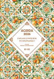 Okładka książki AGENDA 2026 Zaplanuj swój rok po hiszpańsku. Poziom średnio zaawansowany B1-B2