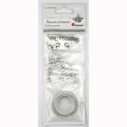 Opakowanie Akcesoria do biżuterii srebrne 94el