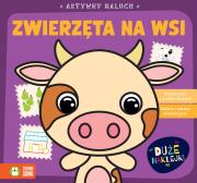 Okładka książki Aktywny maluch. Zwierzęta na wsi