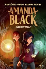 Amanda Black i zaginiony amulet. Autor: Gómez-Jurado Juan, Montes Barbara. Dadada.pl Okładka książki Amanda Black i zaginiony amulet