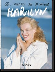 Okładka książki André de Dienes. Marilyn Monroe