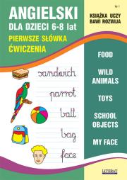 Angielski dla dzieci 6-8 lat Nr 1. Autor: Usowicz Joanna. Dadada.pl Okładka książki Angielski dla dzieci 6-8 lat Nr 1
