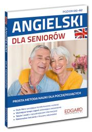 Angielski dla seniorów. Autor: Joanna Szyke, Zimnoch Katarzyna. Dadada.pl Okładka książki Angielski dla seniorów