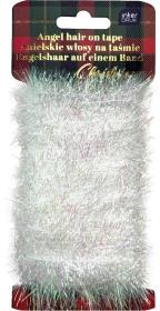 Opakowanie Anielskie włosy na taśmie White 20m Christmas