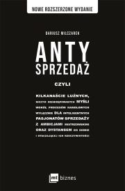 Antysprzedaż. Autor: Dariusz Milczarek. Dadada.pl Okładka książki Antysprzedaż