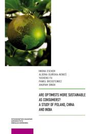 Are Optimists More Sustainable as Consumers?. Autor: Escher Iwona, Glińska-Neweś Aldona, Fu Yusheng, Brzustewicz Paweł, Singh Anupam. Dadada.pl Okładka książki Are Optimists More Sustainable as Consumers?