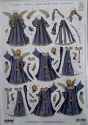 Opakowanie Arkusz do techniki 3D sztancowany 29,7x 21cm