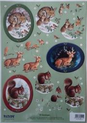 Opakowanie Arkusz do techniki 3D sztancowany 29,7x21cm