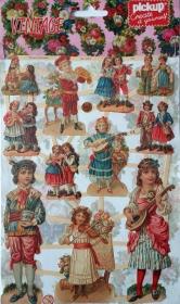 Opakowanie Arkusz Vintage 16,5x23,5cm