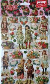 Opakowanie Arkusz Vintage 16,5x23,5cm