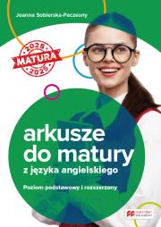 Okładka książki Arkusze do matury z języka angielskiego poziom podstawowy i rozszerzony