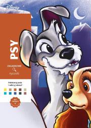 Okładka książki Art Therapy. Disney Psy. Kolorowanka antystresowa