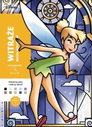 Okładka książki Art therapy. Kolorowanka antystresowa. Disney. Witraże. Magia kolorów. Zagadkowe rysunki