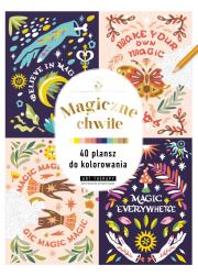 Okładka książki Art therapy. Kolorowanka antystresowa. Magiczne...