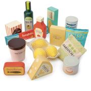 Artykuły spożywcze drewniane. Wydawca: Tender Leaf Toys. Dadada.pl Opakowanie Artykuły spożywcze drewniane