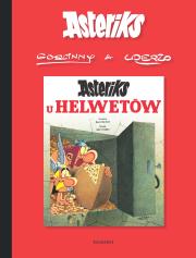 Asteriks u Helwetów. Tom 16. Autor: Albert Uderzo, René Goscinny. Dadada.pl Okładka książki Asteriks u Helwetów. Tom 16