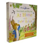 Okładka książki At Home with Peter Rabbit