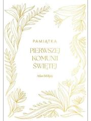 Okładka książki Atlas biblijny. Pamiątka I Komuni Św.