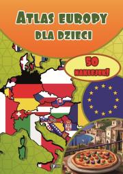 Atlas Europy dla dzieci - uszkodzone. Autor: Opracowanie zbiorowe. Dadada.pl Okładka książki Atlas Europy dla dzieci - uszkodzone