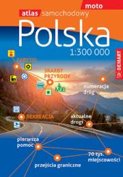 Atlas samochodowy 1:300000. Autor: Opracowanie zbiorowe. Dadada.pl Okładka książki Atlas samochodowy 1:300000