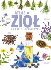 Atlas ziół i roślin leczniczych. Autor: Anna Książek. Dadada.pl Okładka książki Atlas ziół i roślin leczniczych