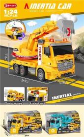 Opakowanie Auto budowlane ze światłem i dźwiękiem