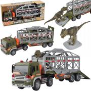 Opakowanie Auto ciężarówka klatka z dinozaurem świecąca