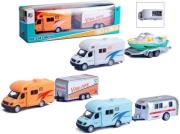 Opakowanie Auto metal z przyczepą