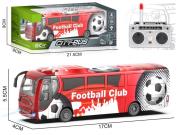 Opakowanie Autobus piłkarski R/C czerwony