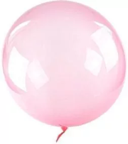 Opakowanie Balon Bubble różowy
