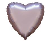 Opakowanie Balon foliowy 46cm erce satynowy pieczarkowy