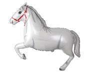 Opakowanie Balon foliowy 61cm Koń w galopie biały