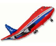 Opakowanie Balon foliowy 61cm Samolot czerwony