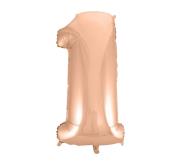 Opakowanie Balon foliowy B&C 1 różowo-złoty 92cm